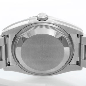 Rolex Air-King Stainless Steel Silver Stick Dial Watch 114200