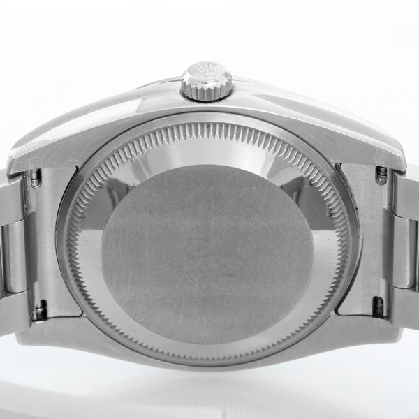 Rolex Air-King Stainless Steel Silver Stick Dial Watch 114200