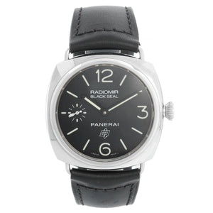 Panerai Radiomir Black Seal Men's Stainless Steel Watch PAM 380