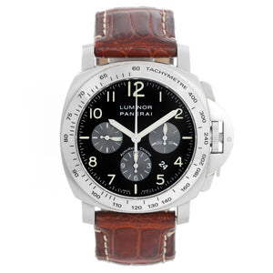 Panerai Luminor Chrono Stainless Steel Men's Watch PAM162 44mm