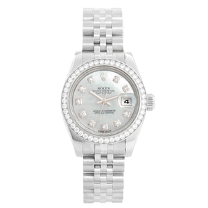 Rolex Ladies Datejust Stainless Steel Watch 179384