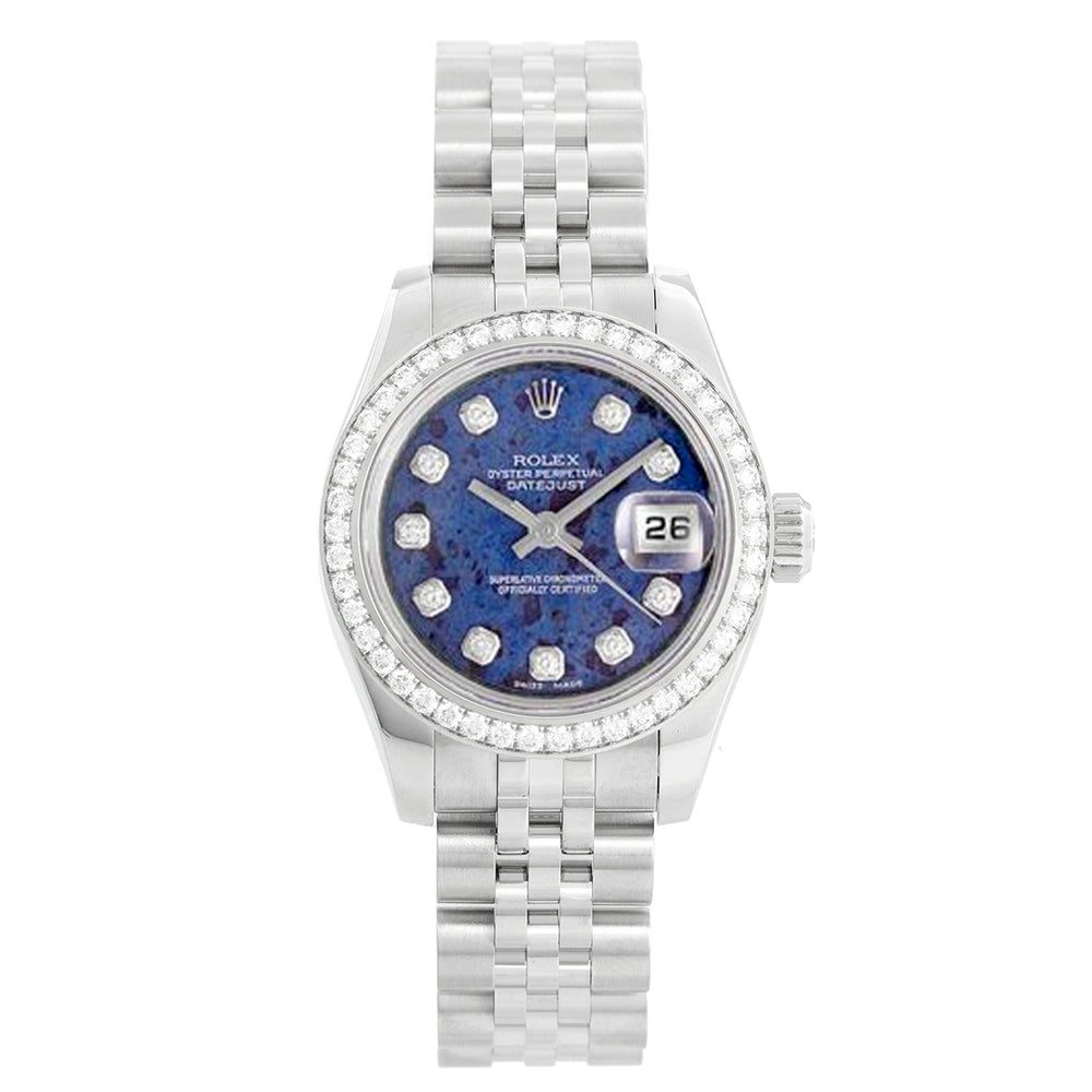 Rolex Ladies Datejust Stainless Steel Watch 179384