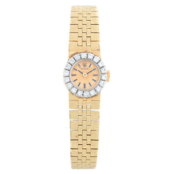 Vintage Rolex Ladies 14K Yellow Gold Watch