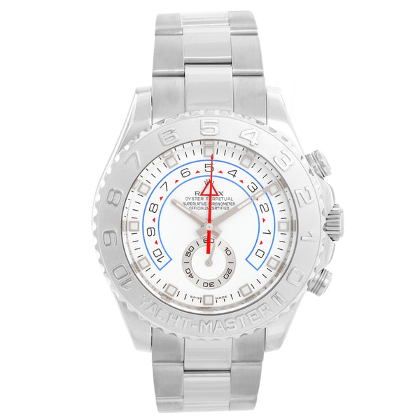 Men's 18k White Gold Rolex Yacht - Master II Regatta Watch 116689
