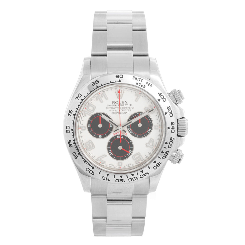 Rolex Cosmograph Daytona Men's 18k White Gold Watch 116509