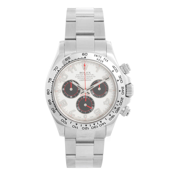 Rolex Cosmograph Daytona Men's 18k White Gold Watch 116509