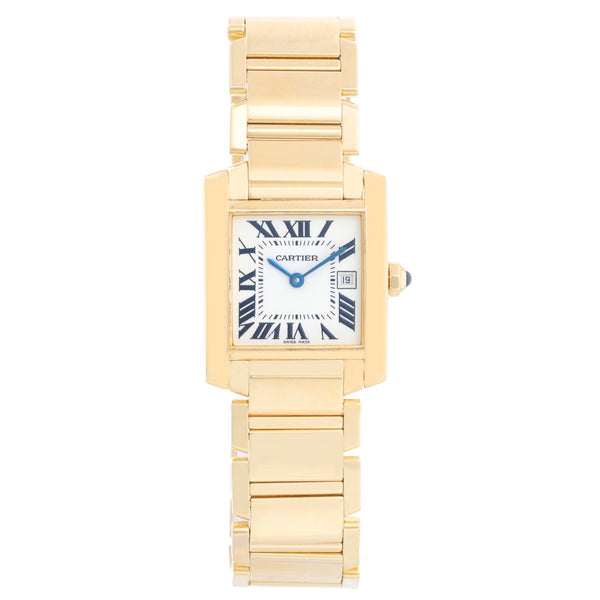 Cartier Tank Francaise Midsize Gold Unisex Watch W50014N2