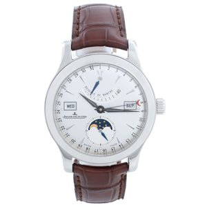 Jaeger-LeCoultre Master Calendar Stainless Steel Watch 147.8.41S