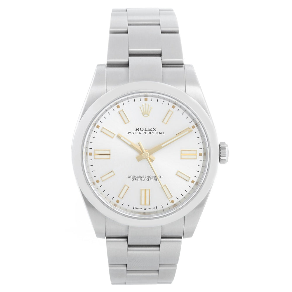 Rolex Oyster Perpetual Men's 41mm Stainless Steel 124300