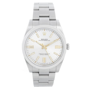 Rolex Oyster Perpetual Men's 41mm Stainless Steel 124300