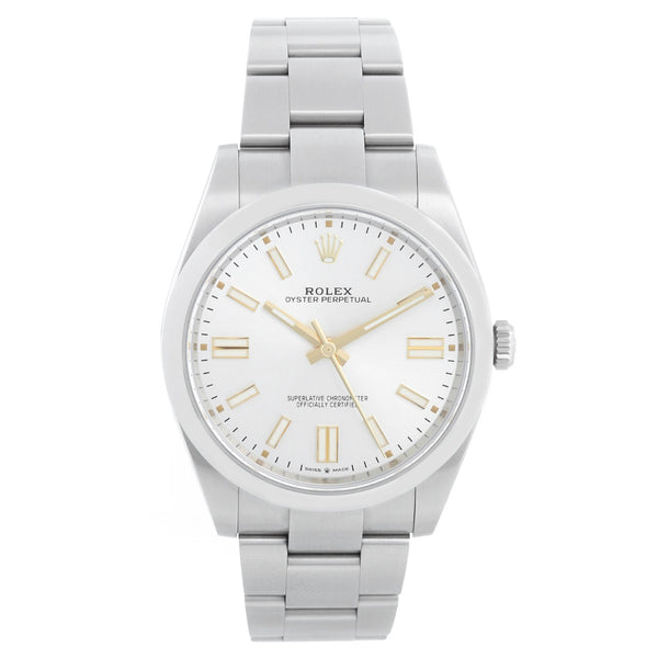 Rolex Oyster Perpetual Men's 41mm Stainless Steel 124300
