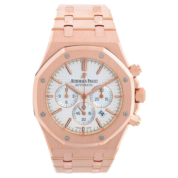 Audemars Piguet Royal Oak Chronograph Men's Rose Gold Watch 26320OR.OO.122OR.02