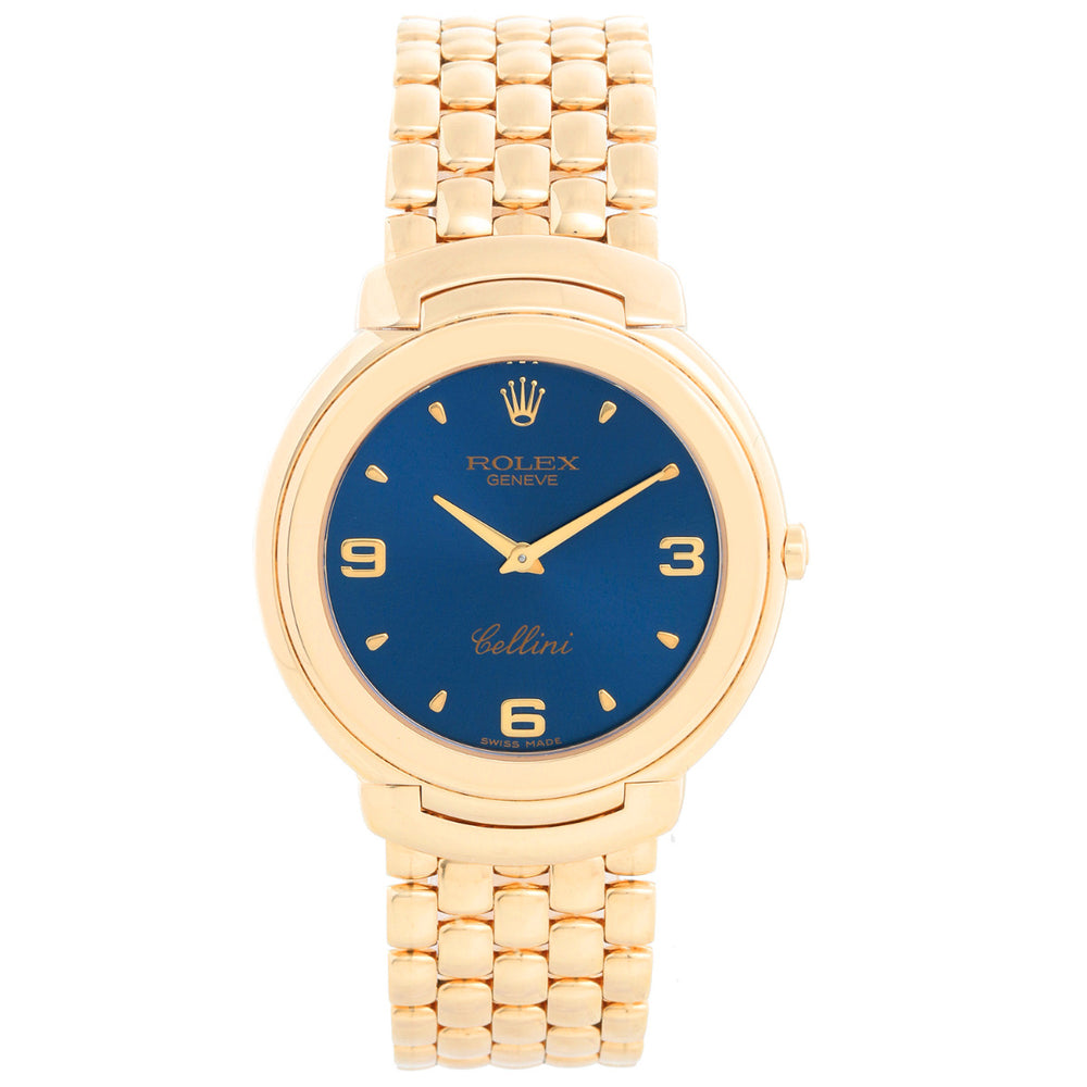 Rolex Cellini  Quartz 18k Yellow Gold Men's Watch 6623