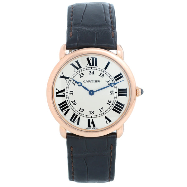 Cartier 18K Rose Gold Ronde Louis Ladies Watch 2889 W6800251