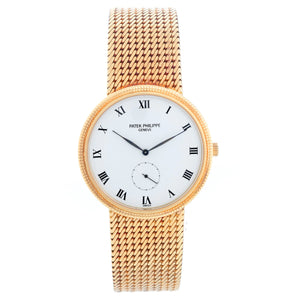 Patek Philippe Calatrava 18k Yellow Gold Men's Watch 3919