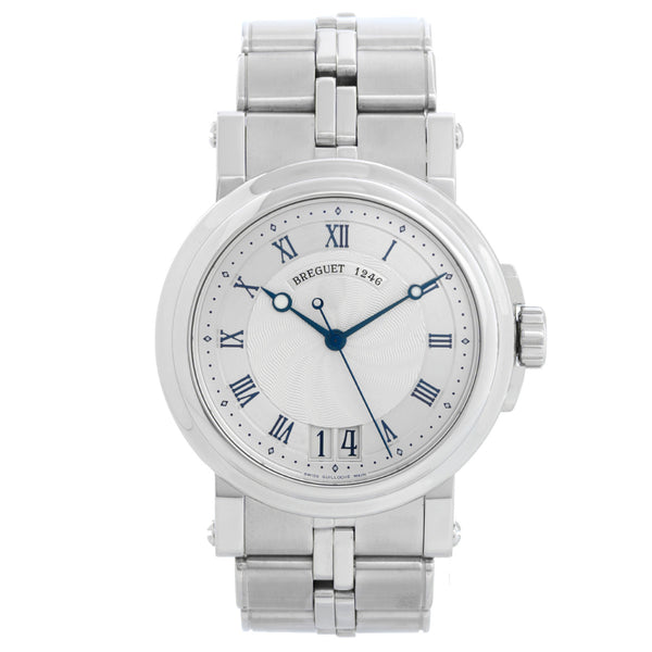Breguet Marine Automatic Big Date Men's Stainless Steel Watch 5817ST/12/SM0