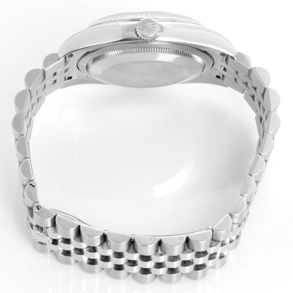 Rolex Datejust Men's Stainless Steel Silver Dial Watch 116234