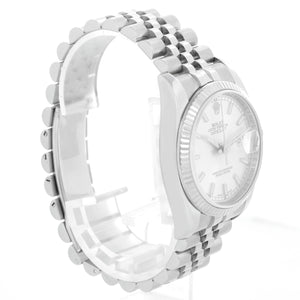 Rolex Datejust Men's Stainless Steel Silver Dial Watch 116234