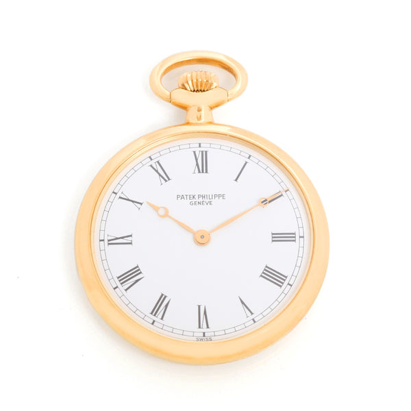 Patek Philippe & Co. 18K Gold Open Face Pendant Pocket Watch Ref. 917