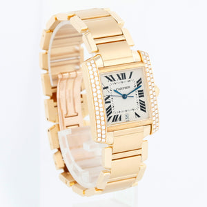 Cartier Tank Francaise Unisex Large Automatic Watch  WE1010R8