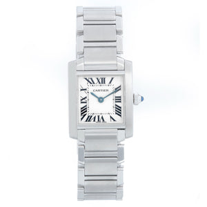 Cartier Tank Francaise Stainless  Steel Ladies Watch W51008Q3 2384