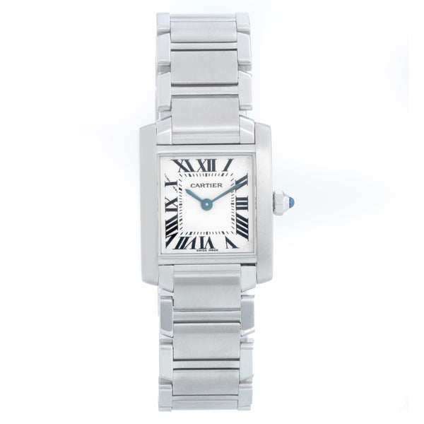 Cartier Tank Francaise Stainless  Steel Ladies Watch W51008Q3 2384