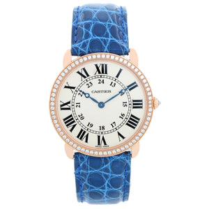 Cartier 18K Rose Gold Ronde Louis Ladies Watch 2889 W6800251