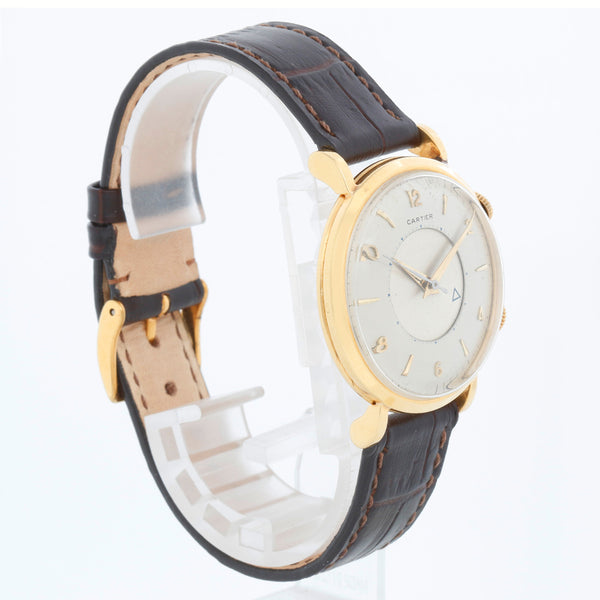 Cartier Extremely Rare 18k (E.W.C) Alarm Watch With Hollywood Provenance