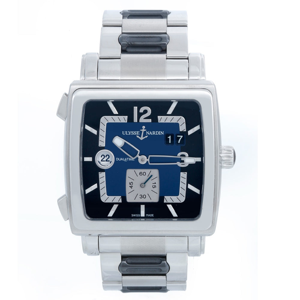 Ulysse Nardin Quadrato Stainless Steel Men's Watch 243-92/601