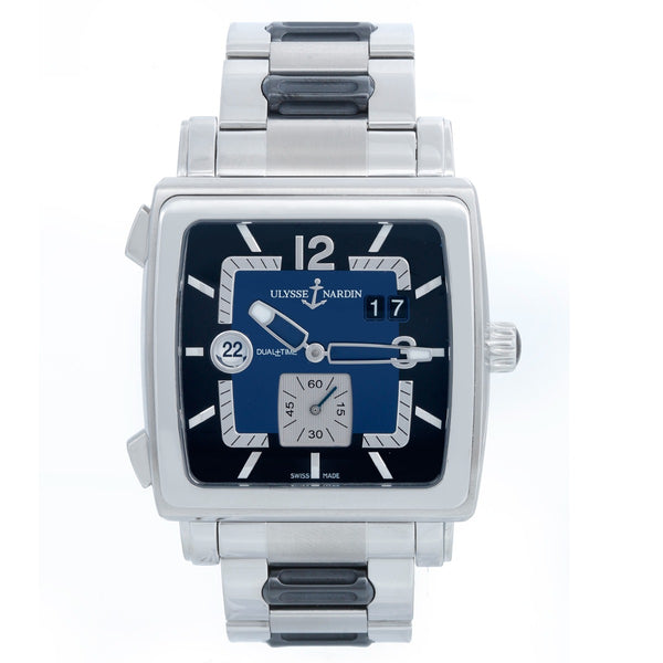 Ulysse Nardin Quadrato Stainless Steel Men's Watch 243-92/601