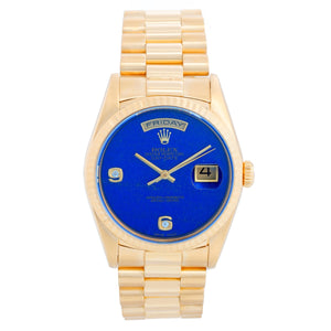 Men's Rolex President - Day-Date Watch 18238 Lapis Dial