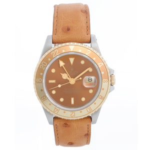 Men's Rolex GMT-Master II Watch 16713 " Root Beer"