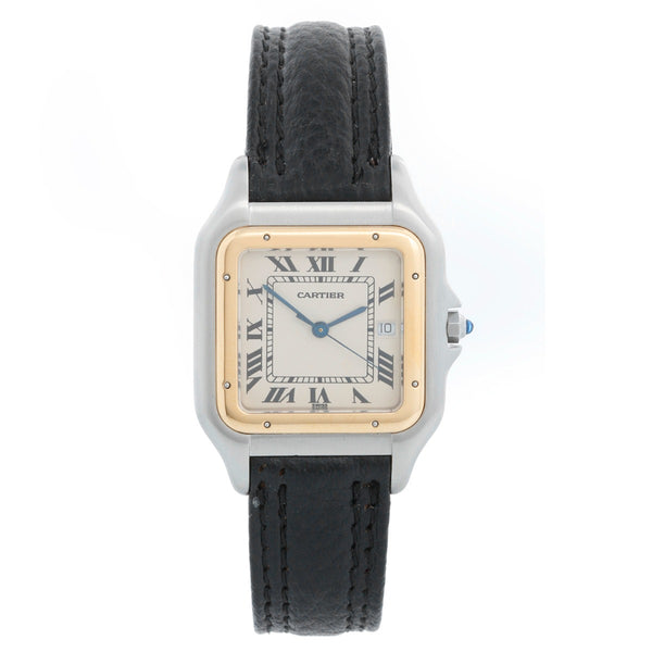 Men's Cartier Panther 2-Tone Steel & Gold Watch