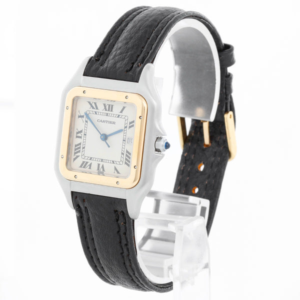Men's Cartier Panther 2-Tone Steel & Gold Watch