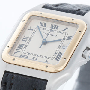 Men's Cartier Panther 2-Tone Steel & Gold Watch