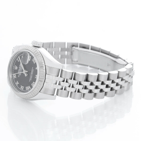 Ladies Rolex Datejust 18k White Gold & Stainless Steel 179174