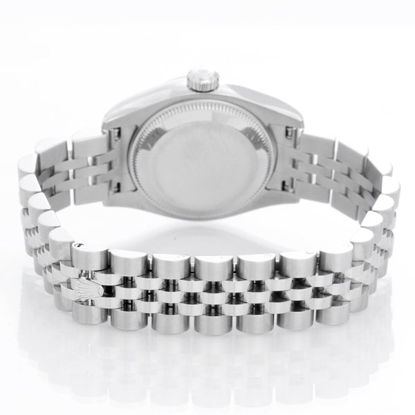 Ladies Rolex Datejust 18k White Gold & Stainless Steel 179174