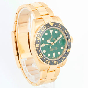 Rolex GMT - Master II 116718 Men's Watch Green Dial
