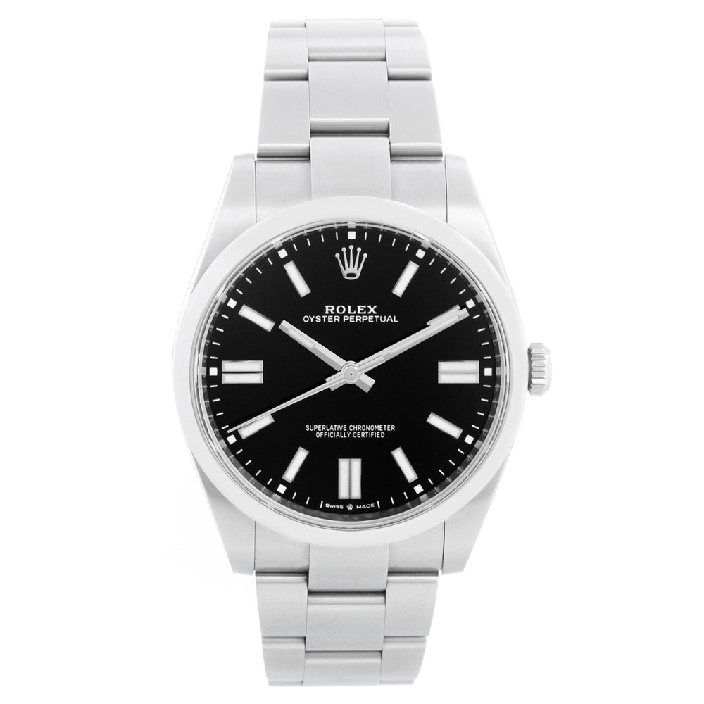 Rolex Oyster Perpetual Men's 41mm Stainless Steel 124300