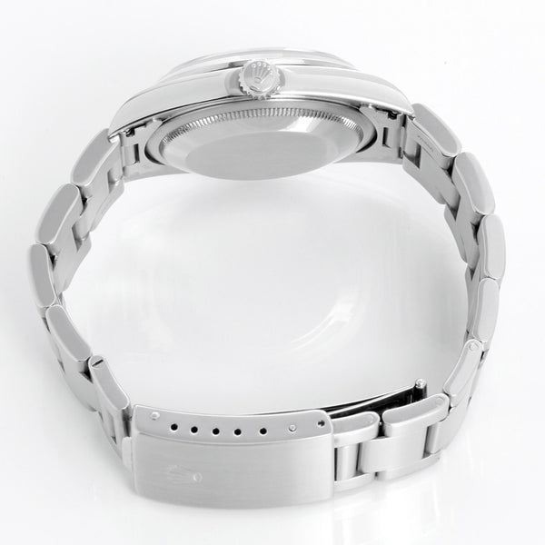 Rolex Datejust Men's Stainless Steel Watch 16200 Black Dial