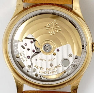 Patek Philippe Calatrava 18K Yellow Gold Ref 3998 Men's Watch