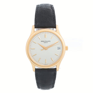 Patek Philippe Calatrava 18K Yellow Gold Ref 3998 Men's Watch