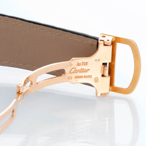 Cartier Tank Americaine 18k Yellow Gold Automatic Mens XL Watch W2609756