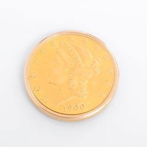 Audemars Piguet 1900 $20 Yellow Gold Coin Pocket Watch