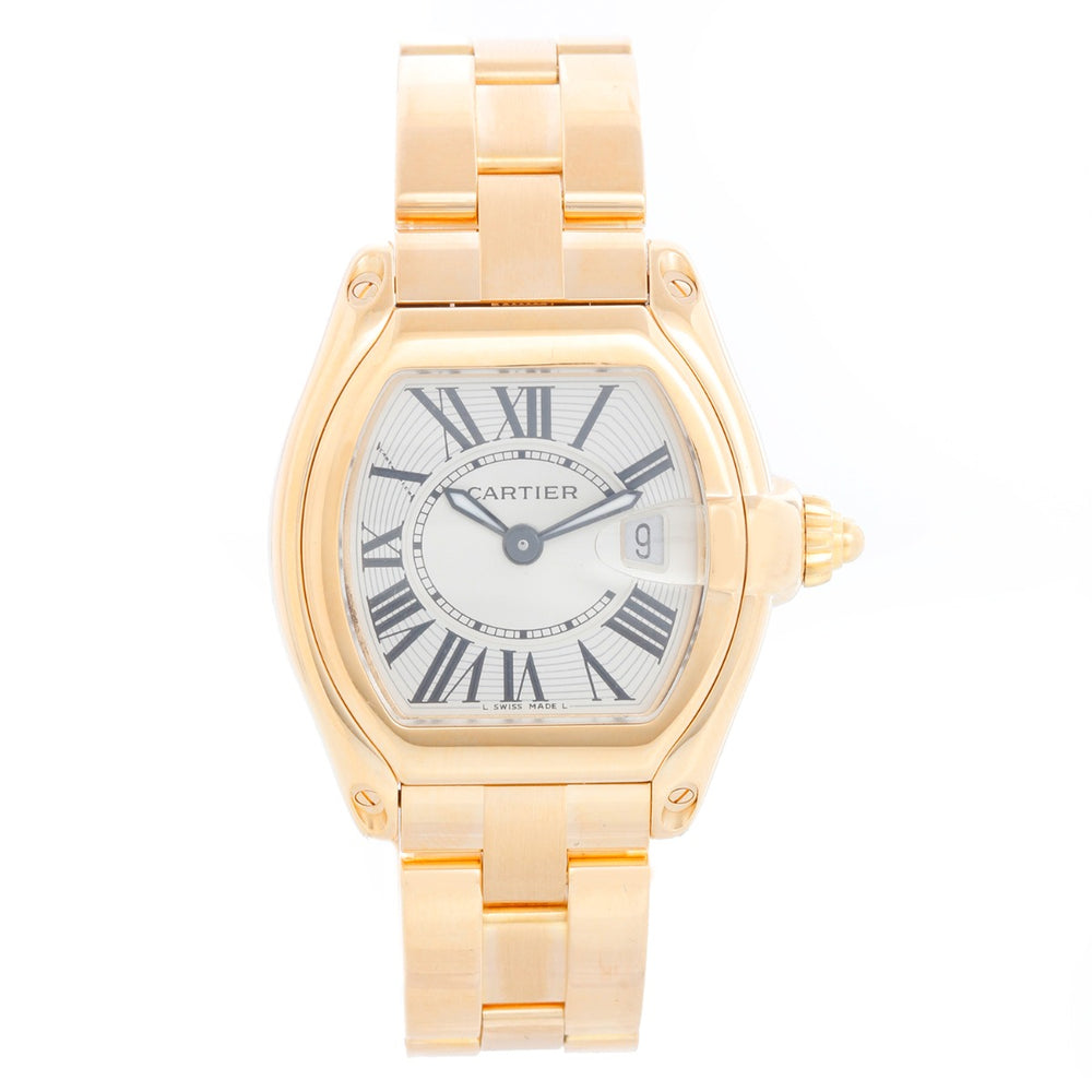 Cartier Ladies Roadster 18k Yellow Gold Quartz W62018V1 2676