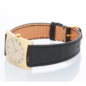 Patek Philippe 18K Yellow Gold Rectangular Watch Ref 3557