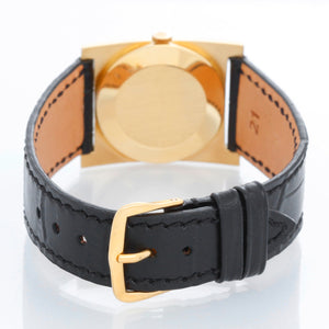 Patek Philippe 18K Yellow Gold Rectangular Watch Ref 3557