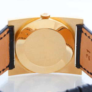 Patek Philippe 18K Yellow Gold Rectangular Watch Ref 3557