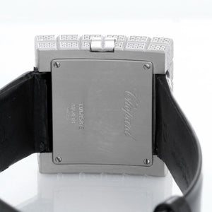 Chopard 18K White Gold Ice Cube Watch 13/6858/8-20
