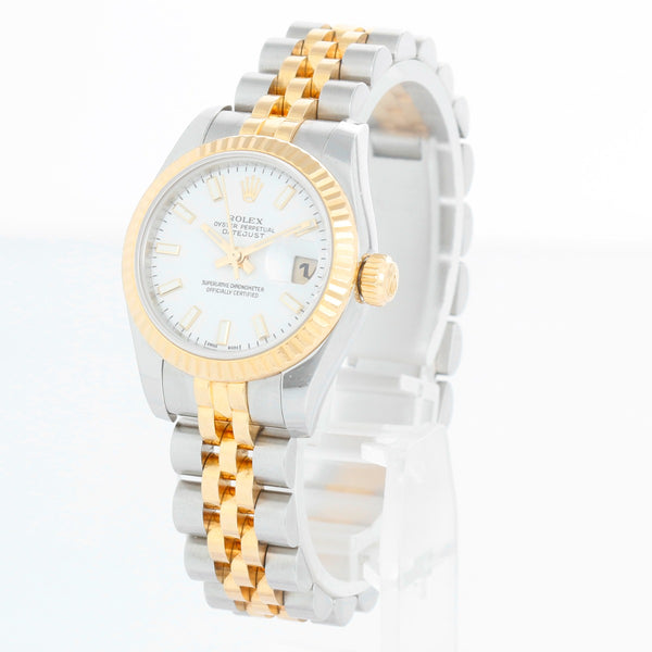 Rolex Datejust Used Ladies Steel & Gold Watch 179173